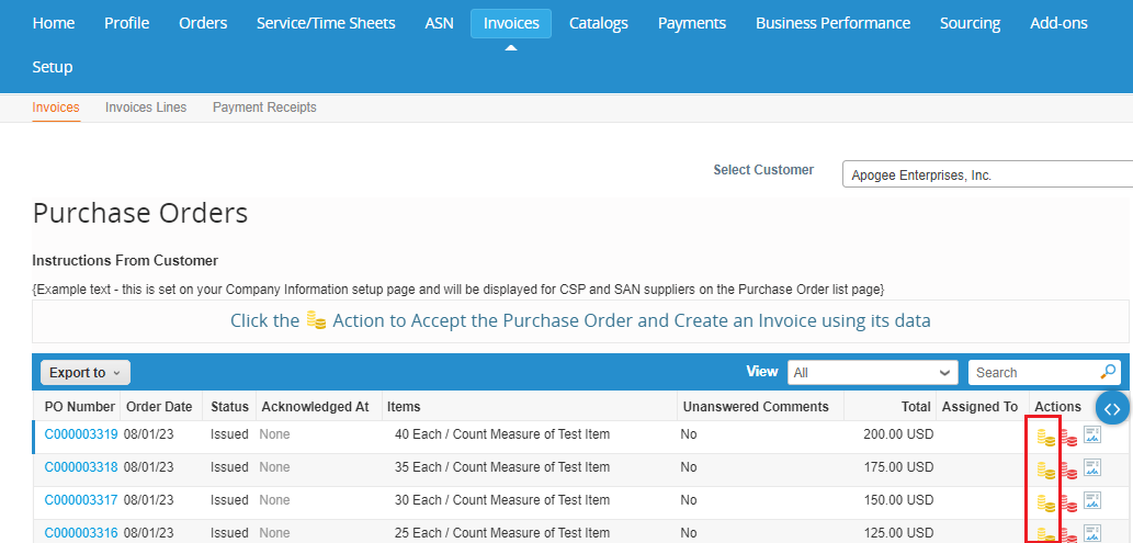 Creating and Managing Invoices screenshot 4